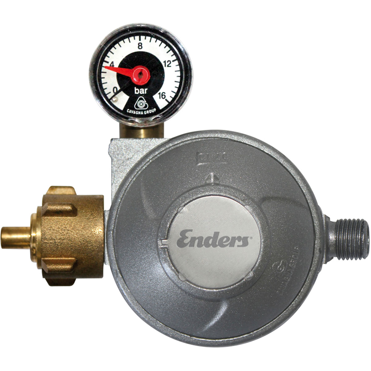 Enders Colsman Gasdruckregler mit Manometer