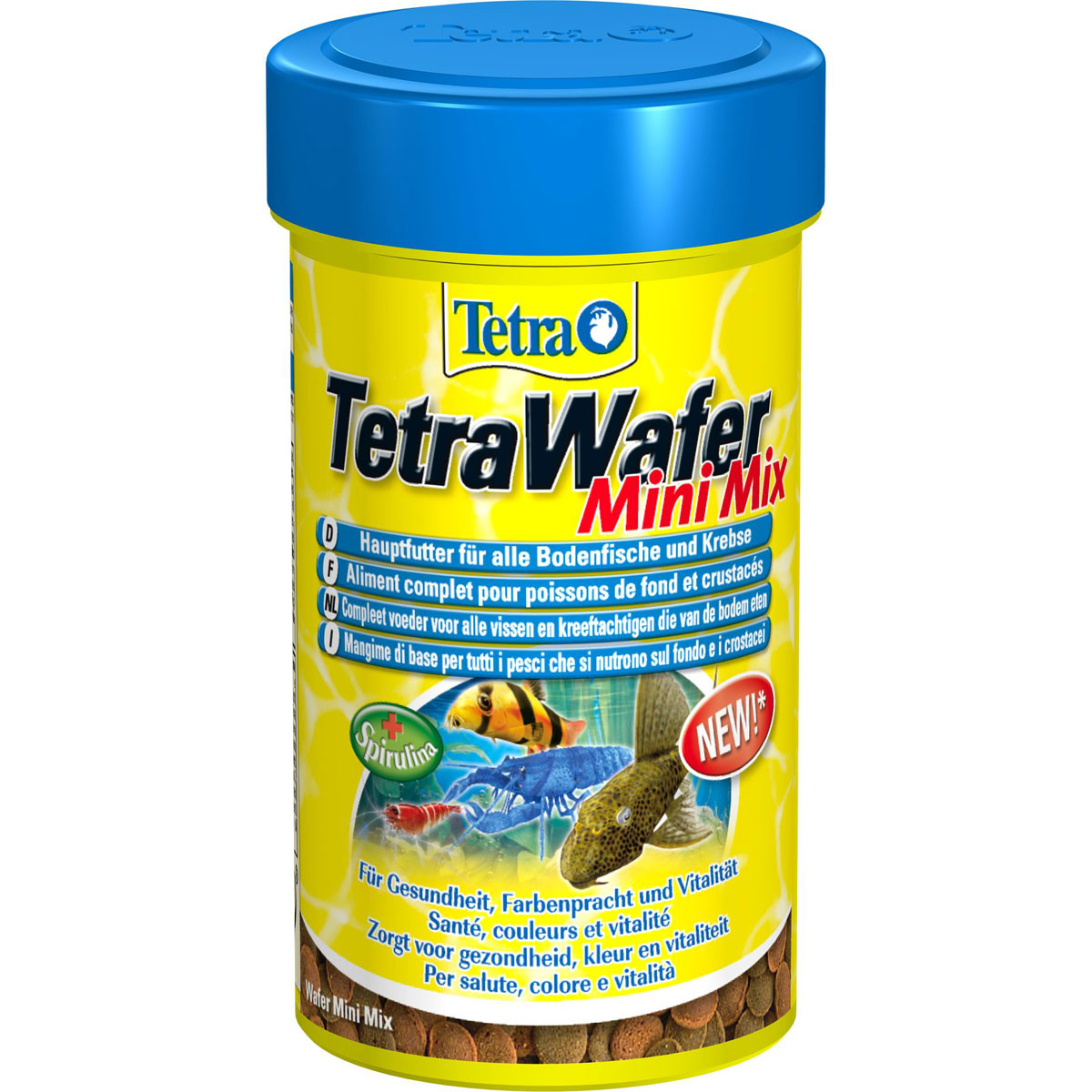 Tetra TetraWafer Mini Mix 100 ml - Food - Aquaristics - Pets - MT Shop