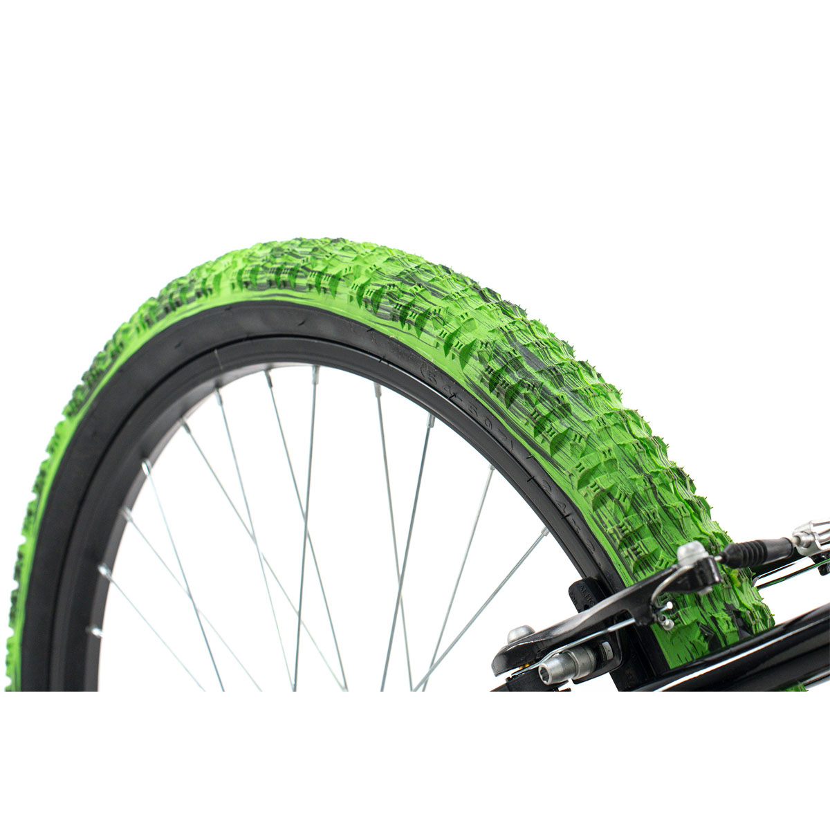 KS Cycling Kinderfahrrad Crusher 24 Zoll schwarz-grün, 20