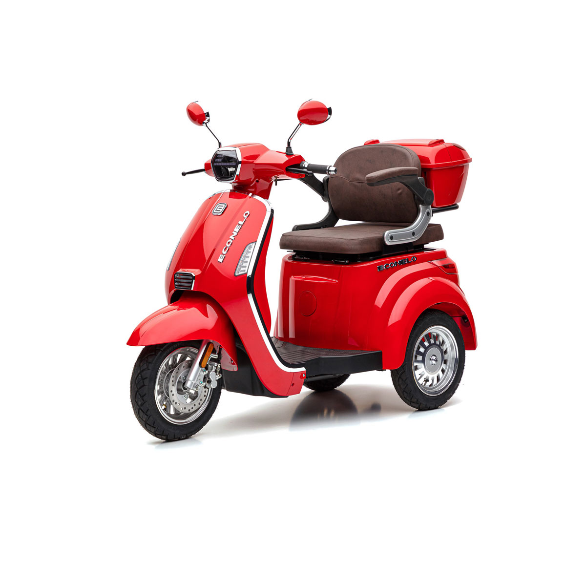 Econelo E-Dreiradroller Lux K000067275 | rot rot 