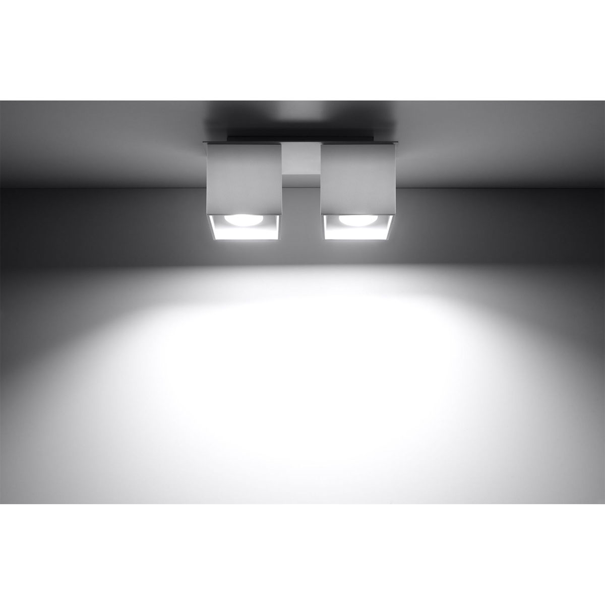Sollux Lighting Deckenleuchte Quad 2 weiß Spots | | | K000057916 2 weiß