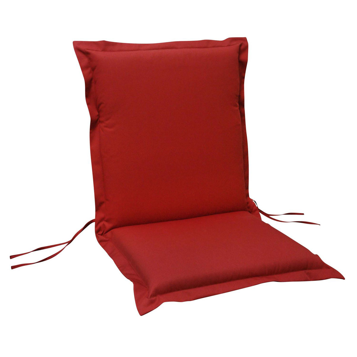 Indoba Sitzauflage Niederlehner Premium extra dick Rot, 1x Polsterauflage