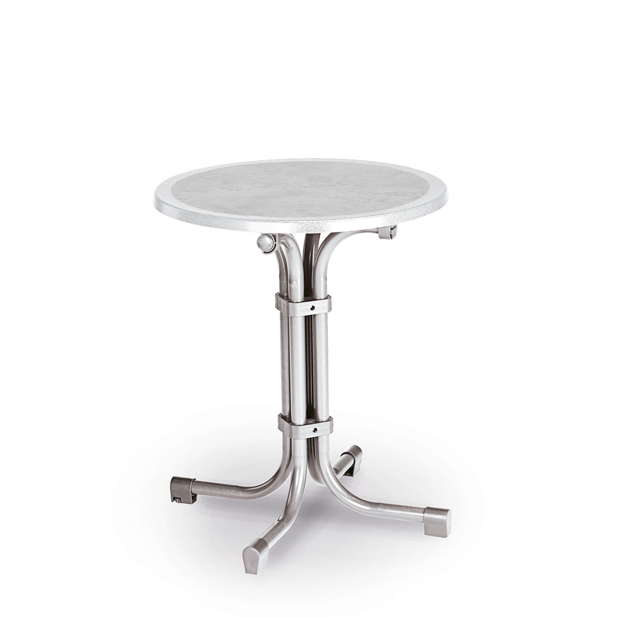 | 60 60 Boulevard-Tisch BEST | Silber K000067737 cm Durchmesser Freizeitmöbel silber |