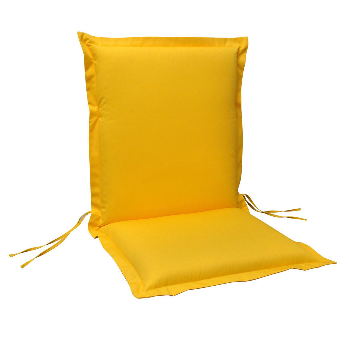 Indoba Sitzauflage Niederlehner Premium extra dick Gelb, 1x Polsterauflage