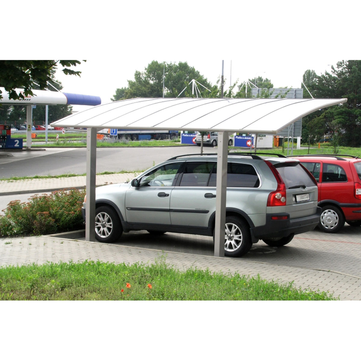 Ximax | Edelstahl-Look | Portoforte Carport 894017 Alu Edelstahl 110 Aluminium |