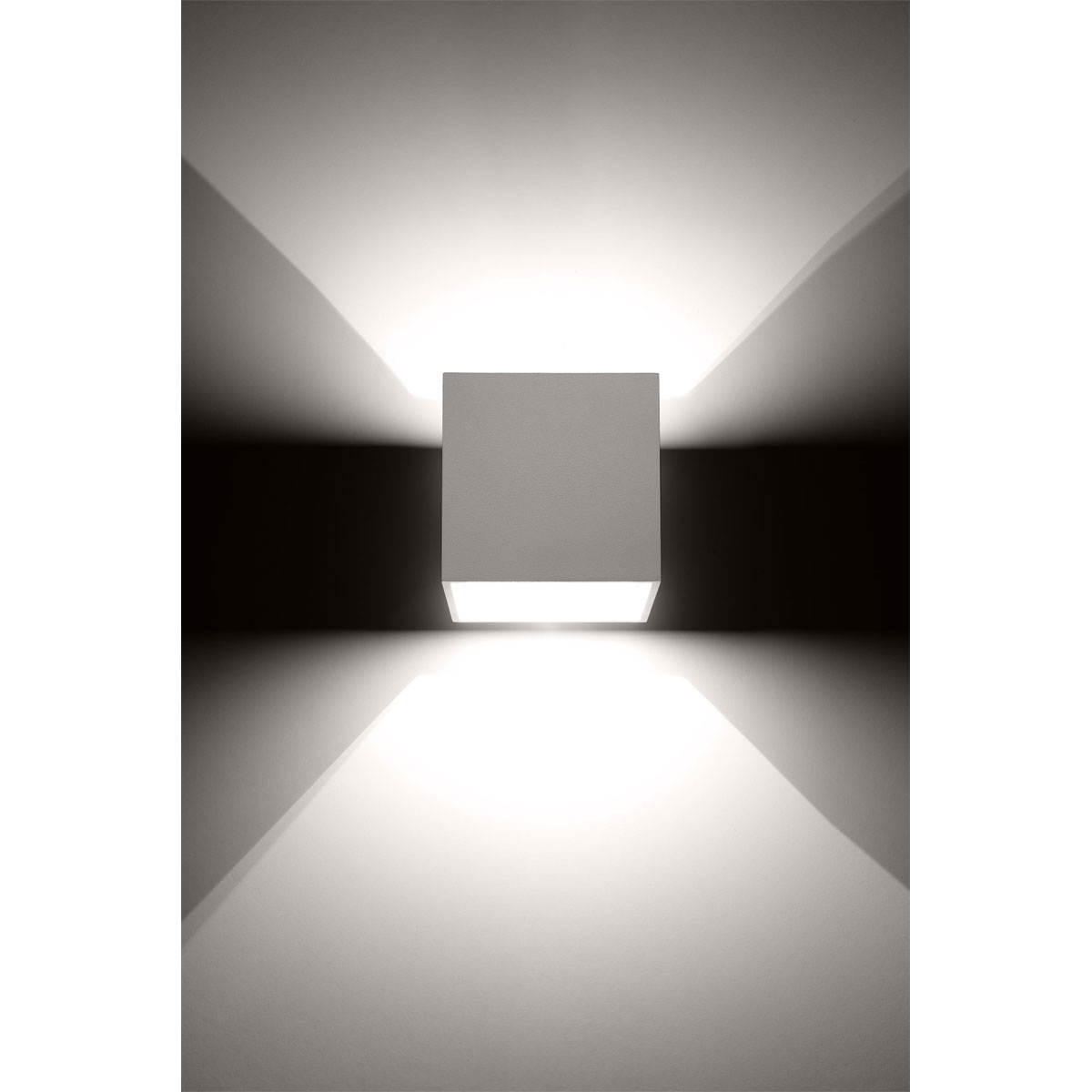 Quad | K000049433 weiß Metall weiß Sollux Lighting Metall Wandleuchte | |