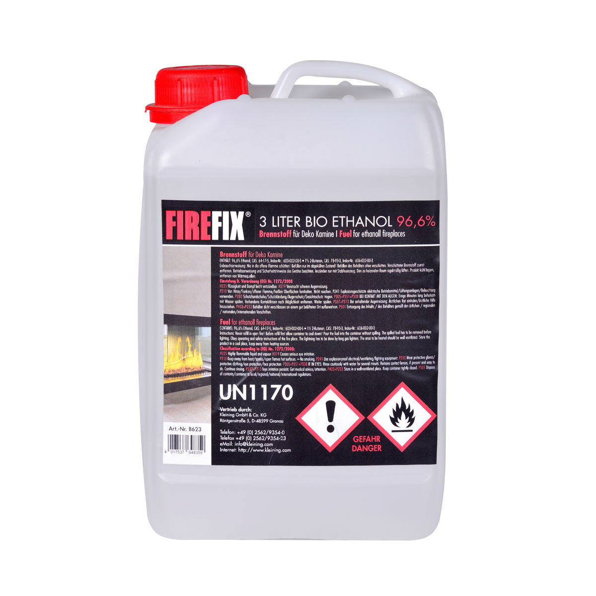 FIREFIX Bio-Ethanol 3 l im Kanister