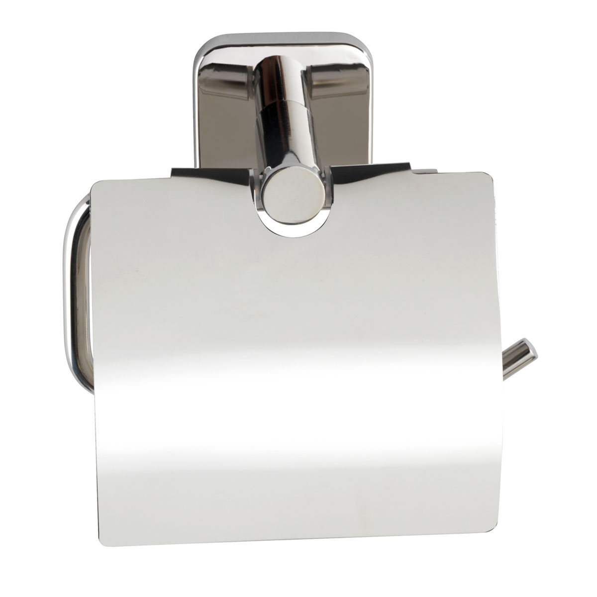 Toilettenpapierhalter Mezzano mit Deckel 503632 | Wenko